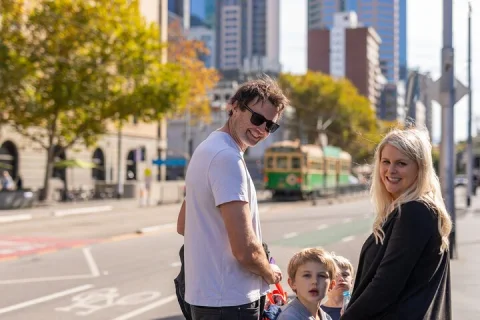 Private Christmas Walking Tour in Melbourne City Lights in Melbourne