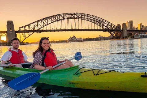 Sunset Small Group Kayak Tour in Sydney in Sydney