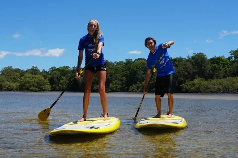 Private Stand Up Paddle Boarding Tours Byron Bay in Byron Bay