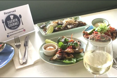 Private Outback Gourmet Food, Art, and Sightseeing Tour in Darwin