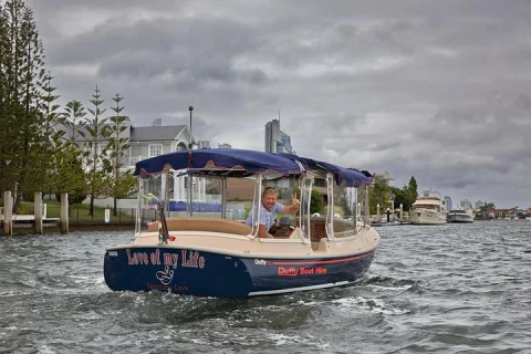 Gold Coast Private Skippered Limo on the Water Canal Cruise in Gold Coast