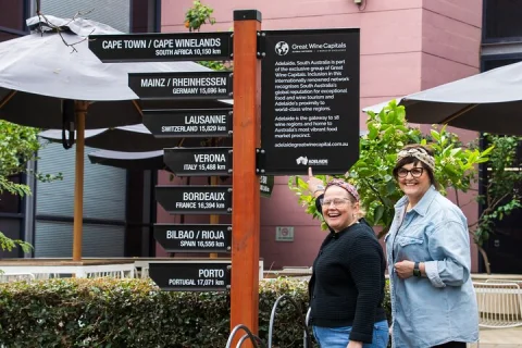 Adelaide "Firsts" Walking Tour From Grid Plans to Great Wine in Adelaide