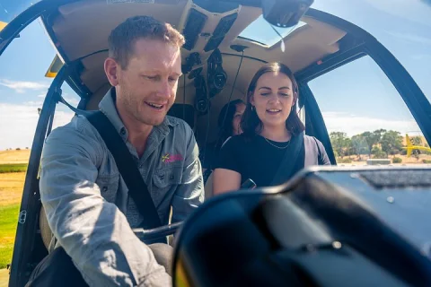 Western Ridge & Valley Floor: 20 Minute Helicopter Flight in Lyndoch