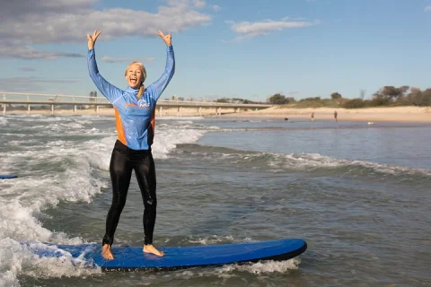 2 Hour Private Surf Lesson at Surfers Paradise in Gold Coast