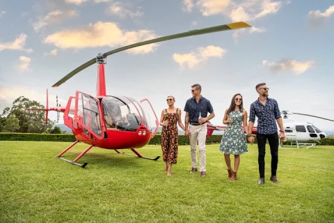 Brisbane And Gold Coast Helicopter Pub Crawl 3 Stops in Archerfield
