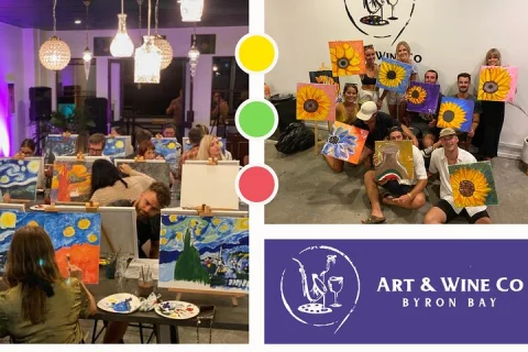 Painting Evenings in Byron Bay in Byron Bay
