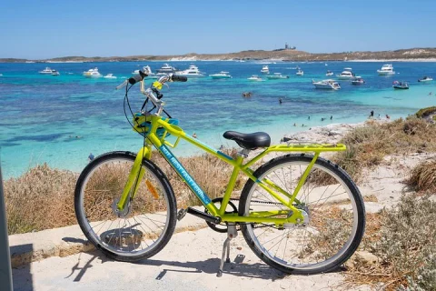 Rottnest Island Fast Ferry from Hillarys Boat Harbour Including Bike Hire in Hillarys