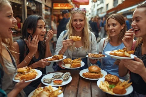 Sydney Street Food Tour with 6 Tastings & Drink by a Local Guide in Surry Hills