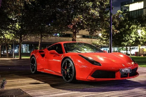 Ferrari 488 GTB Luxury Car Hire Melbourne Supercar Rental in Melbourne