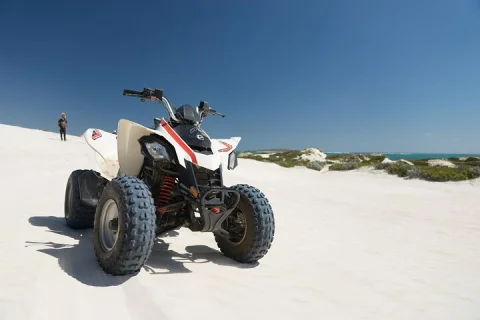 30 minutes ATV Self Riding at Lancelin Sand Dunes in Lancelin