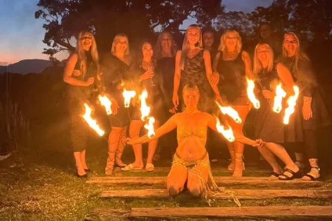 Luxury Fire Performance in Byron Bay