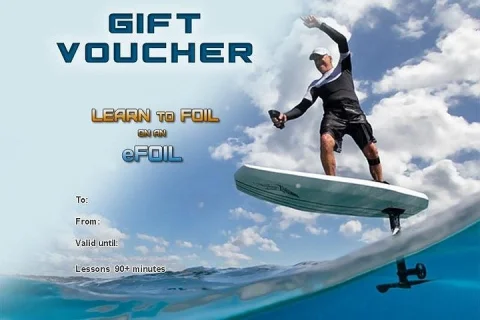 Gift Voucher Learn to Hydrofoil, on an eFoil in Gold Coast