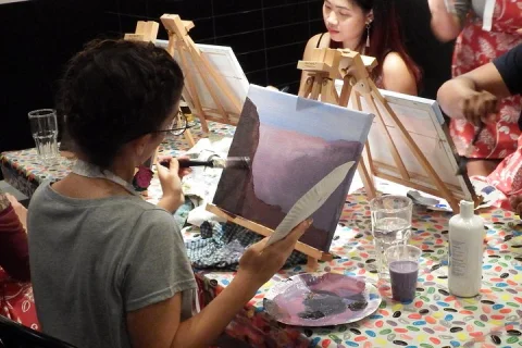 Paint and Sip Art Sessions Brisbane in Brisbane