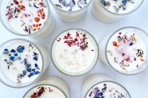 2 Hour Crystal Soy Candle Making Workshop in Tamborine Mountain in Gold Coast