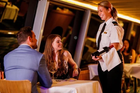 Sydney Harbour Degustation Dinner Cruise from Circular Quay in Sydney