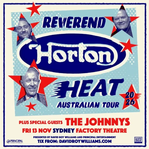 THE REVEREND HORTON HEAT - Australian Tour 2026 at Factory Theatre