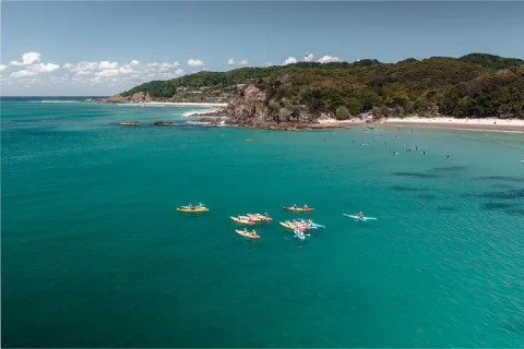 The Byron Bay Sea Kayak Tour in Byron Bay