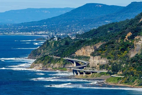 Sea Cliff Bridge, Kiama Blowhole, Wild Kangaroos & Wombats in Sydney