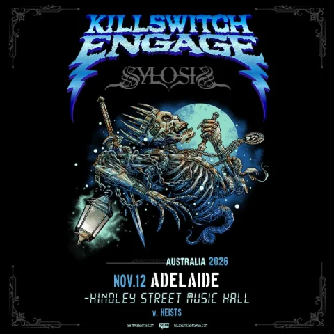 Killswitch Engage special guests Sylosis at Hindley St Music Hall