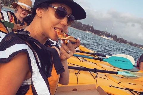 Batemans Bay Sunset Pizza Kayak Tour Float and Feast in Batemans Bay
