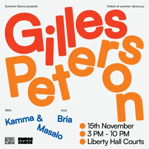 Gilles Peterson at Liberty Hall