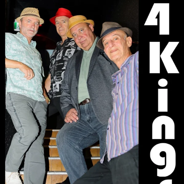 4KINGS DO THE 'BLUES, ROCK, FUNKIN GOODNESS SHOW' on Lvl 1 at Lazybones Lounge Restaurant & Bar, Level 1