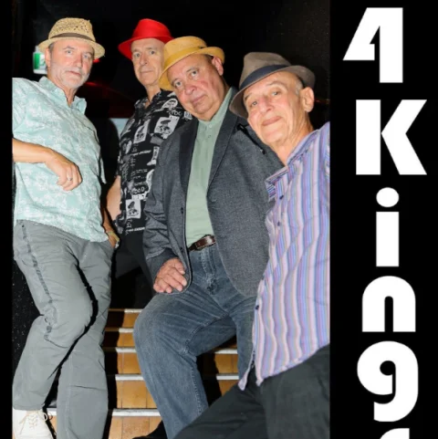 4KINGS DO THE 'BLUES, ROCK, FUNKIN GOODNESS SHOW' on Lvl 1 at Lazybones Lounge Restaurant & Bar, Level 1