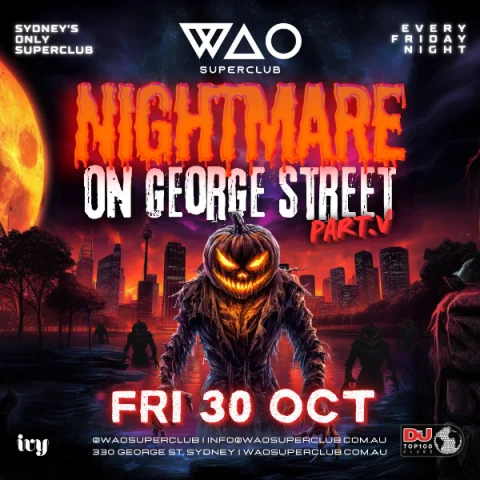 FRI 30 OCT - HALLOWEEN @ WAO SUPERCLUB at ivy