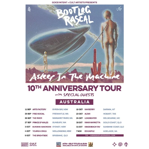 Bootleg Rascal, ‘Asleep In The Machine’ 10th Anniversary Tour at Altar Bar