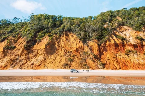 Great Beach Drive 4WD Tour Private Charter from Noosa to Rainbow Beach in Sunshine Coast