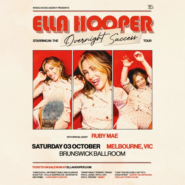 Ella Hooper: The Overnight Success Tour at Brunswick Ballroom