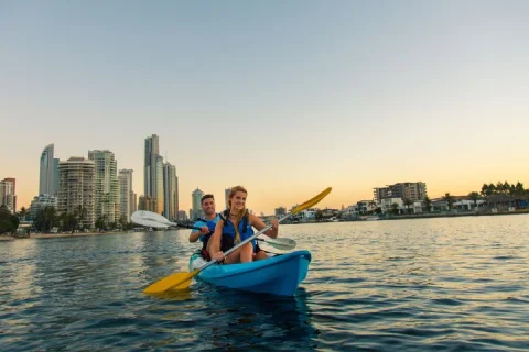 Gold Coast: Surfers Paradise Sunset Kayak & Wildlife Tour in Gold Coast