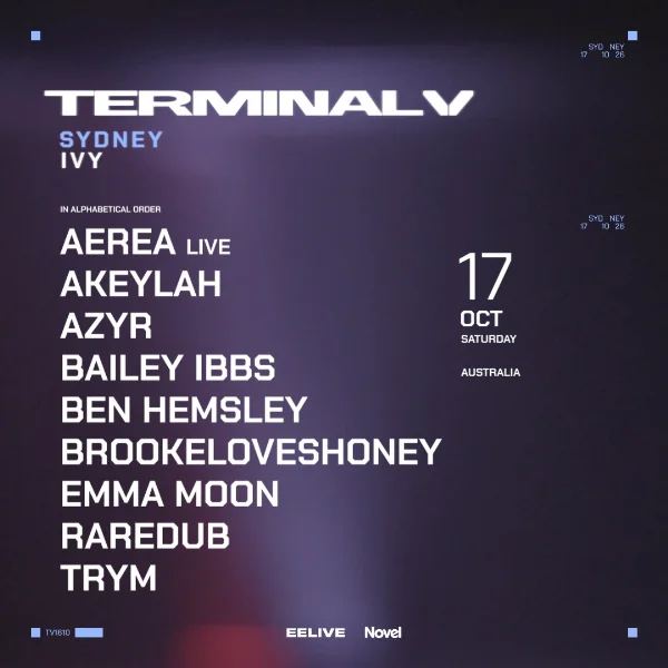 Terminal V Sydney at ivy