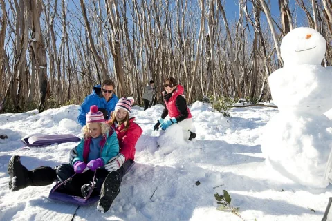 Lake Mountain Snow Trip including Yarra Valley Chocolaterie from Melbourne in Melbourne