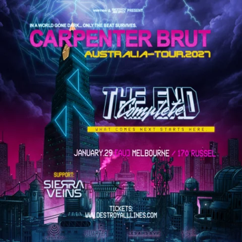 CARPENTER BRUT AUSTRALIA-TOUR.27 at 170 Russell