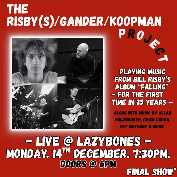 Lvl 1 - Risby(s)/Gander/Koopman Project at Lazybones Lounge Restaurant & Bar, Level 1