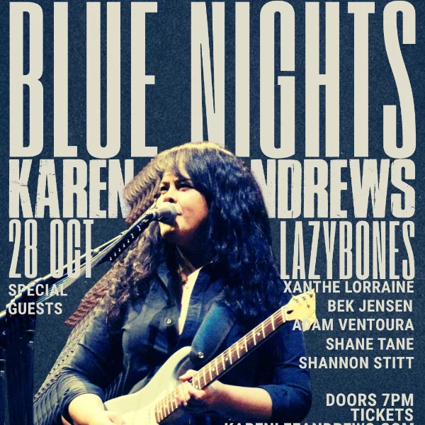 Karen Lee Andrews, Blue Nights at Lazybones Lounge Restaurant & Bar