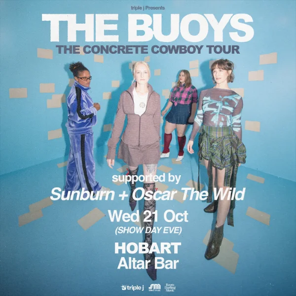 The Buoys | Concrete Cowboy Tour, with Oscar the Wild + Sunburn at Altar Bar