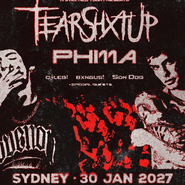 TearShxtUp & Phi11a: ITS ALL RED TOUR! | Sydney at The Lansdowne Hotel