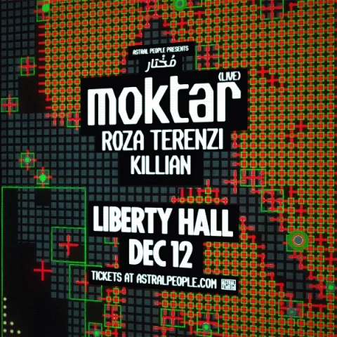 moktar (LIVE) at Liberty Hall