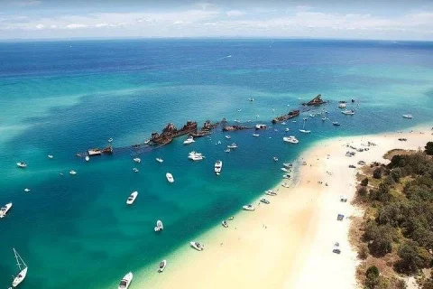 Adventure Moreton Island Wrecks Adventure Package in Pinkenba