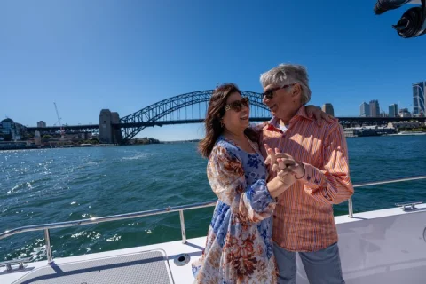 Captains Table Champagne Dinner Private Boat Cruise in Sydney