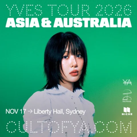 YVES. Australian Tour 2026. at Liberty Hall