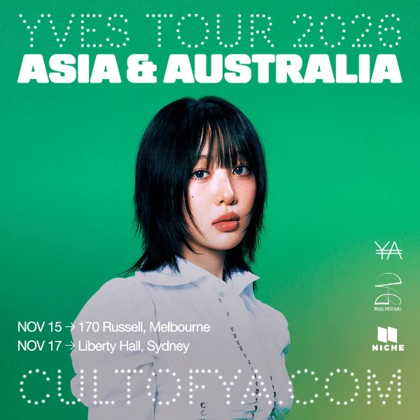 YVES. Australian Tour 2026 at 170 Russell