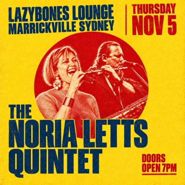 Noria Letts "La Musique" at Lazybones Lounge Restaurant & Bar