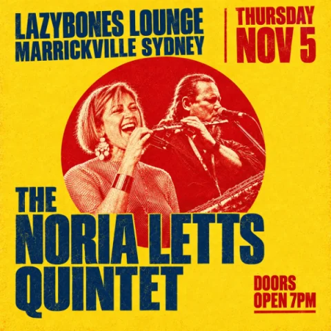 Noria Letts "La Musique" at Lazybones Lounge Restaurant & Bar