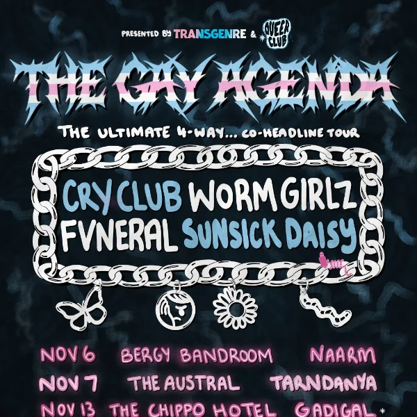 Cry Club + Fvneral + Worm Girlz present: The Gay Agenda at La La La's
