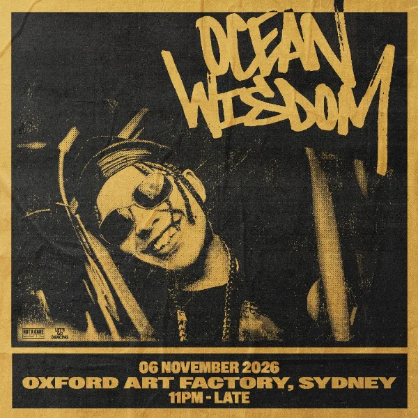 OCEAN WISDOM [UK] at Main Room, Oxford Art Factory