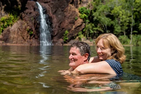 Litchfield National Park Tour with Wetlands or Crocodile Cruise in Darwin