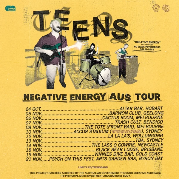 TEENS, with Axon Breeze, Fanny Pack + Joel Green (One Man) Band at Altar Bar